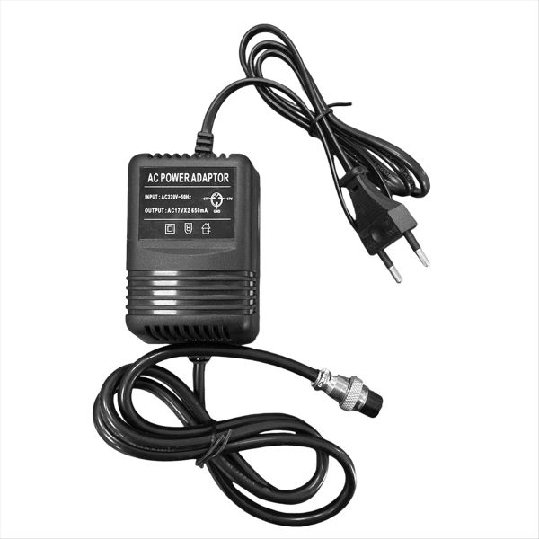 Power Adapter F4 15V Mixing Console Mixer Power Supply AC Adapter 3-Pin Con