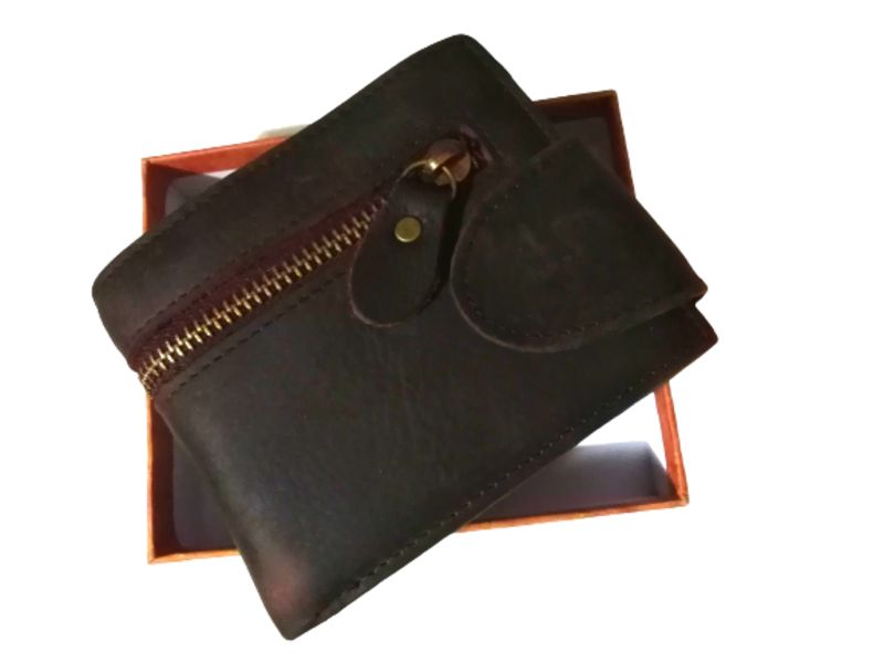 Camel Mountain Rugged and Attractive Genuine Leather Wallet XY18084