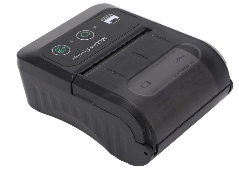 Portable Mini Thermal QR Code Printer, USB Receipt ThermalPrinter