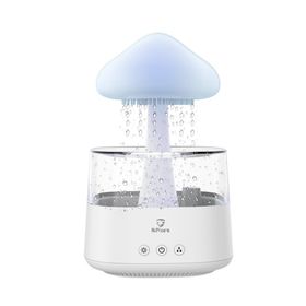 Colourful Mushroom Rain Cloud Humidifier Water Drops Diffuser Ml Shop Today Get It