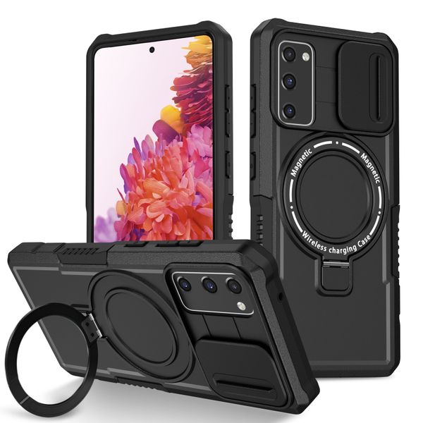 Slide Camera Lens Cover Phone Case Compatible With Samsung Galaxy S20 Ultra