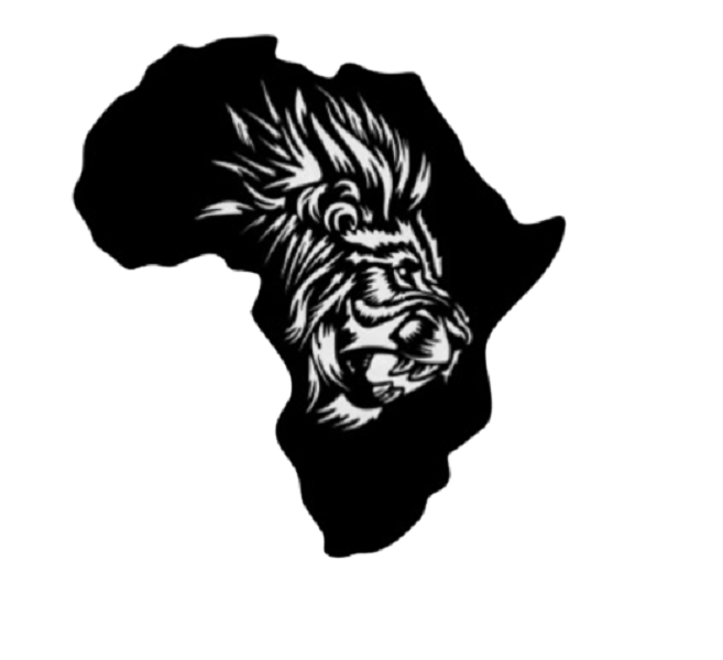 Roaring Lion in Africa - Wall art