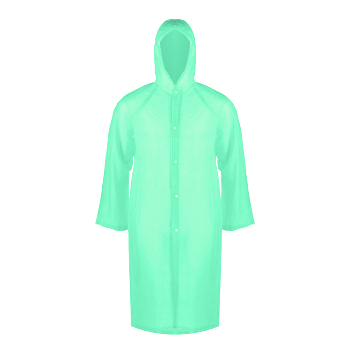 Unisex Adult Eco-Friendly Lightweight PEVA Rain Jacket | Shop Today ...