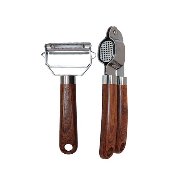 Stainless Steel Kitchen Tool with Plastic Handle|Style H - Set of 2