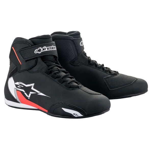 Alpinestars Sektor Shoes Black/White/Red