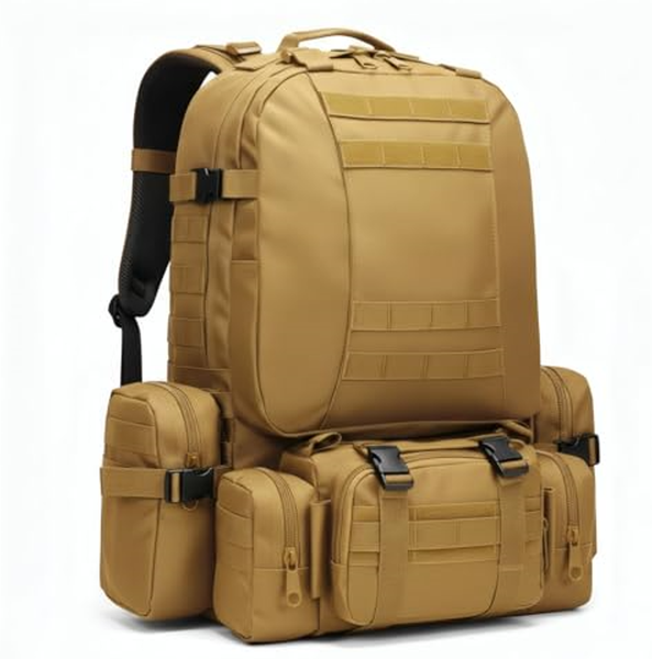 Large-capacity outdoor backpack