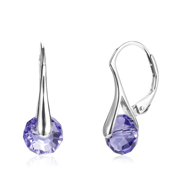 Crystalize 925 Silver Gabriella Earring with Swarovski Crystal