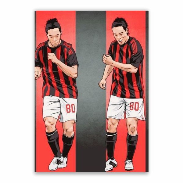 Ronaldinho Dancing Moves Poster - A1