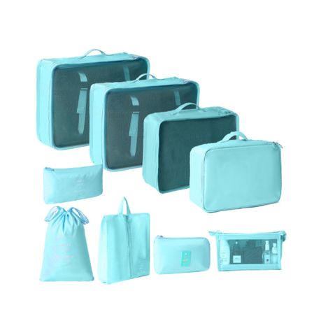 9 Set Packing Cubes for Suitcases Packing Cubes with Shoe Bag Cosmetics Shop Today. Get it Tomorrow takealot