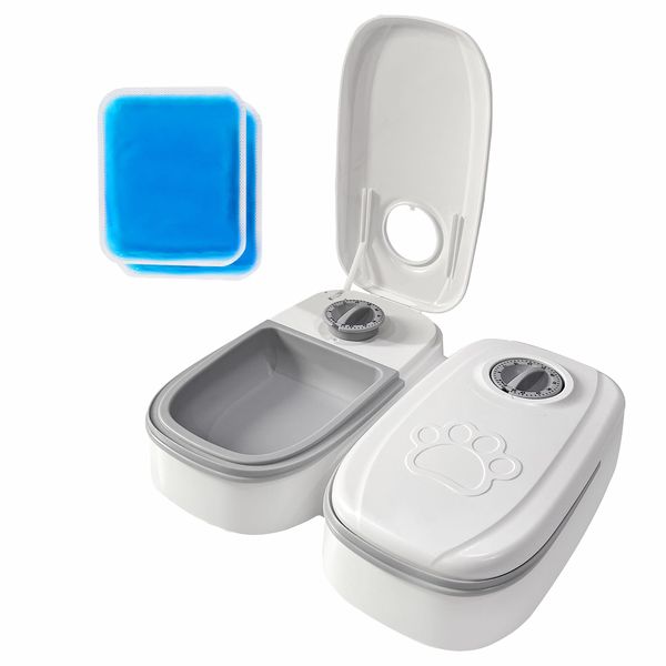 Automatic Cat &amp; Dog Feeder with 2 Ice Pack