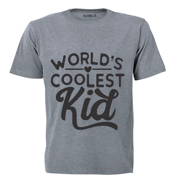 World's Coolest Kid - Kids T-Shirt - White