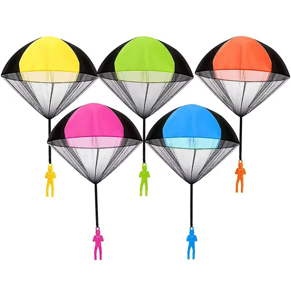 Parachute Toy Soldiers, Holiday Gifts, Parachute Parachute Model - Set of 5