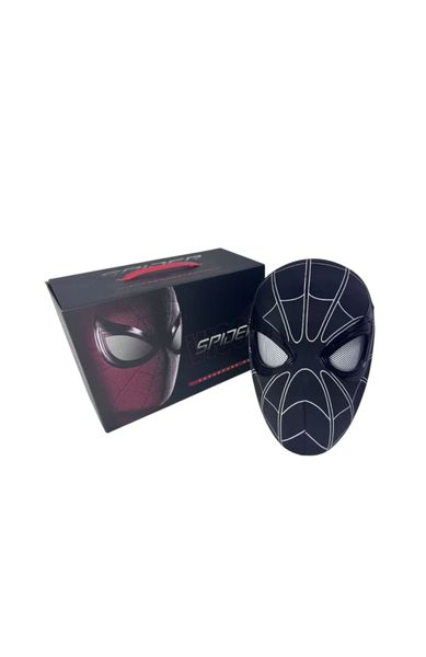 Spider Man Superhero Mask Support Remote Control Eye Lighting And Blinking