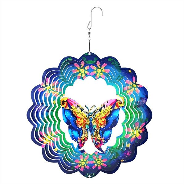 Wind Spinners Outdoor Hanging Butterfly Outdoor Wind Spinner