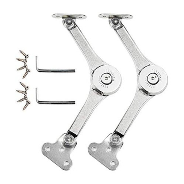 Heavy Duty Hinge Lid Support Hinge For Cabinet Kitchen Wardrobe 2 Pcs