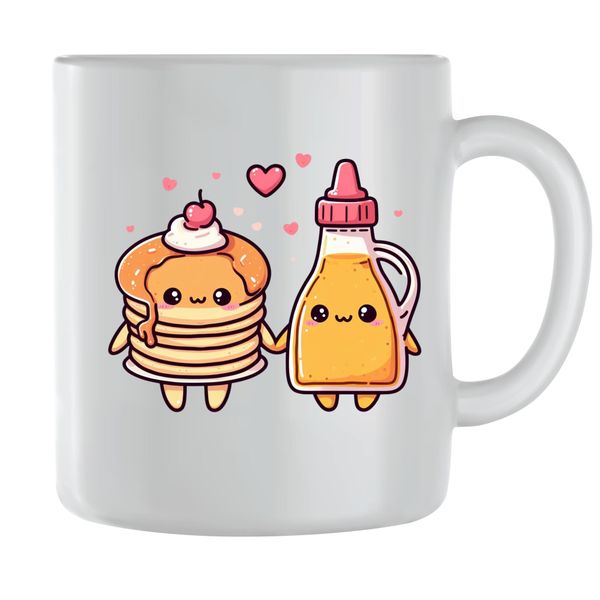 Syrup Coffee Mugs for Men Women Matching Couples Graphic Cups Present 093