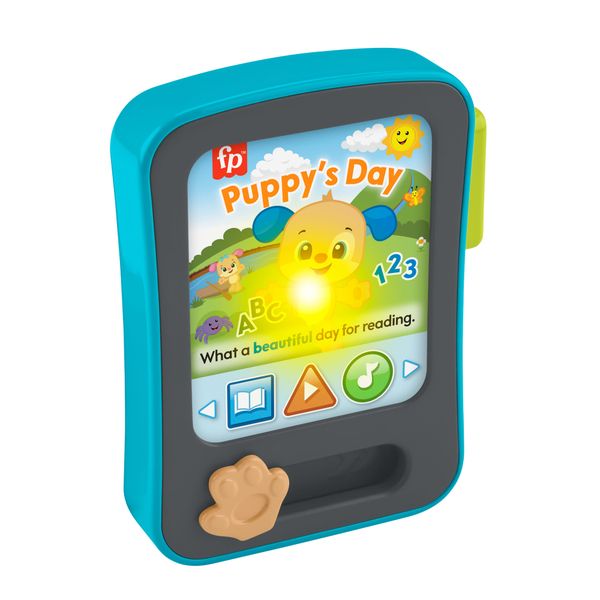 Fisher-Price Laugh &amp; Learn Puppy's Storytime Reader Baby Learning Toy