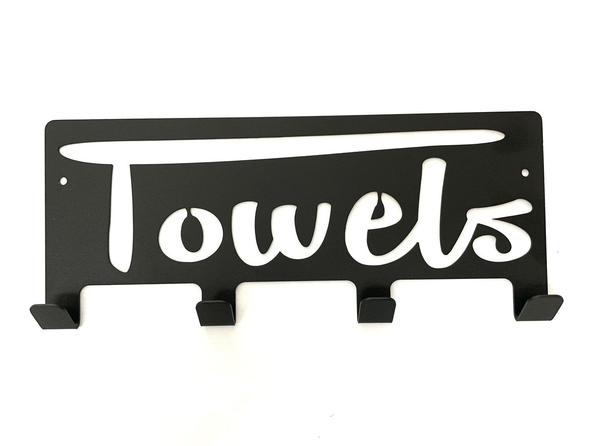 Towel Hook Black | Shop Today. Get it Tomorrow! | takealot.com