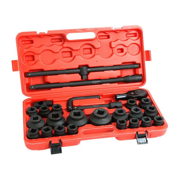 26 Pieces 3/4" Ratchet Wrench Set Tool Set