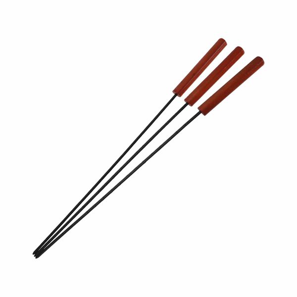 Skewer with Wooden Handles - Non-Stick - Set of 3