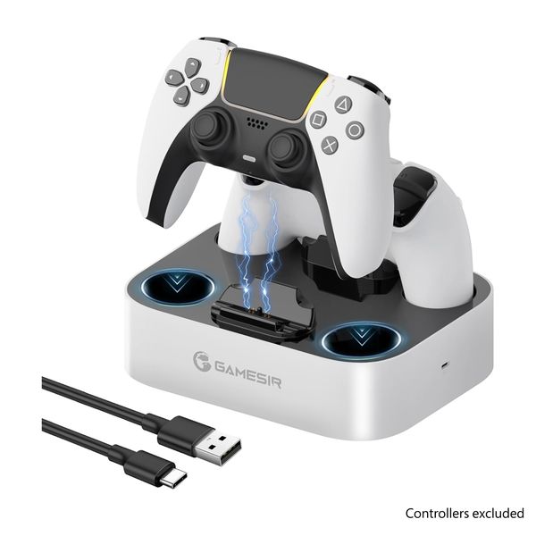 GameSir Dual Charging Station for PS5 DualSense &amp; Edge Controllers
