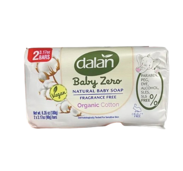 Dalan Baby Zero Soap 90g Organic- Cotton