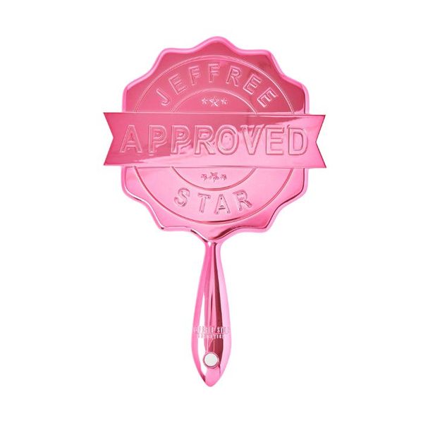 Jeffree Star Hand Mirror Chrome Approved Baby Pink