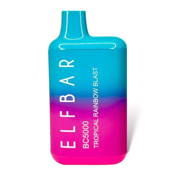 Elf Bar BC5000 Disposable Vape - 5000 Puffs (5%) Tropical Rainbow Blast