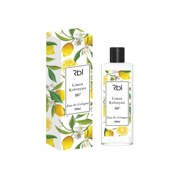 Rebul Lemon Eau de Cologne 500 ml Hand Cleanser
