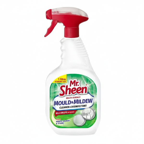 Mr Sheen Multi-Surface Disinfectant Cleaner 1L - Kills 99.9% Germs