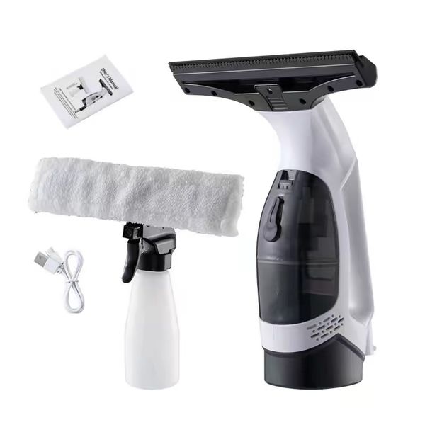 Handheld Cordless Electric Window Wiper And Window Cleaning Vacuum Cleaner