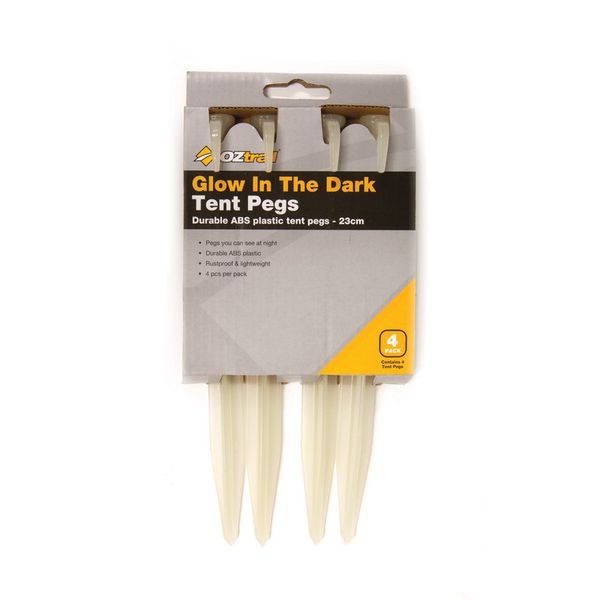 Elemental Glow-in-the-Dark Peg - 30cm (4 Pack)
