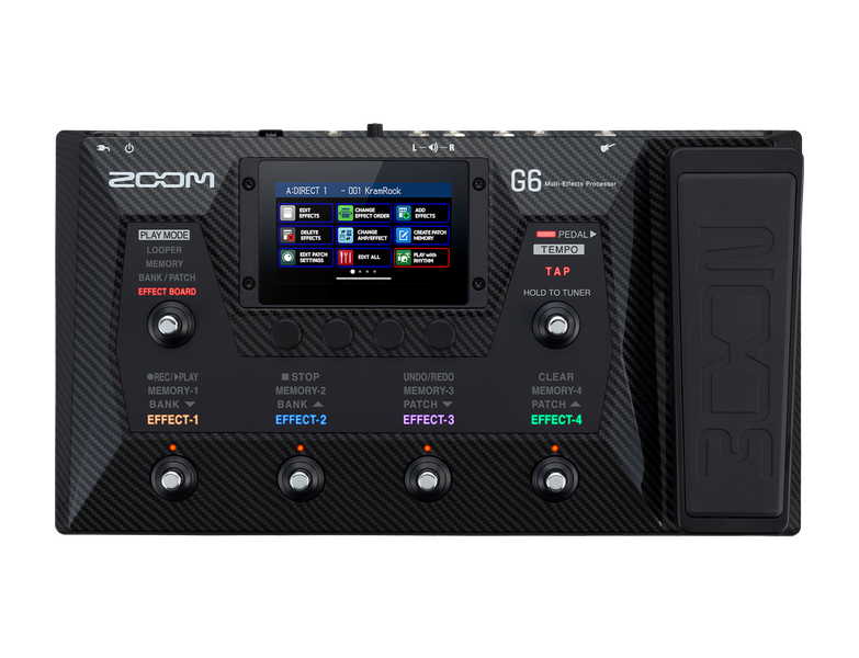 Zoom G6 Multi-Effects Guitar Processor