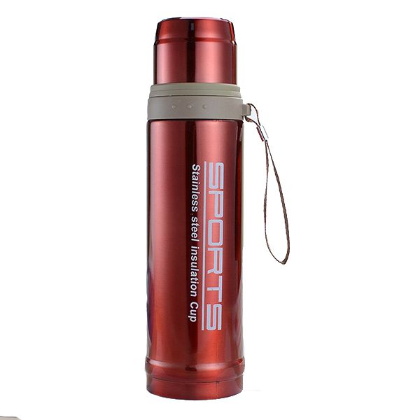 Sports Stainless Steel Insulation Cup - Keep Hot Coffee Keep Warm and Cold - 750ml