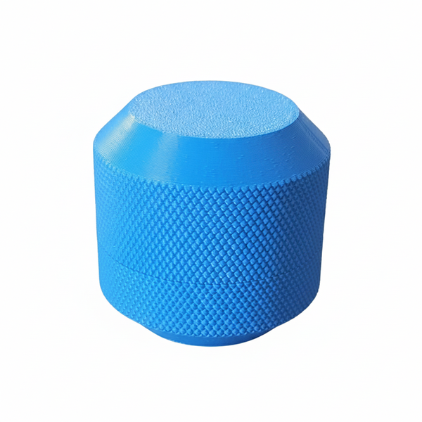 Ergonomic Pill Crusher - Blue - 6x6cm - Manual Tablet Grinder