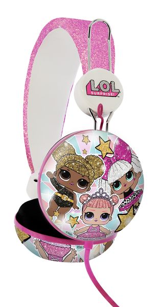 OTL L.O.L. Surprise! Glitter Glam Pink Teen stereo Headphones