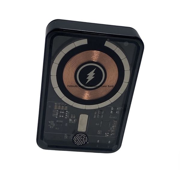 1500mAh Magnetic Wireless Power Bank