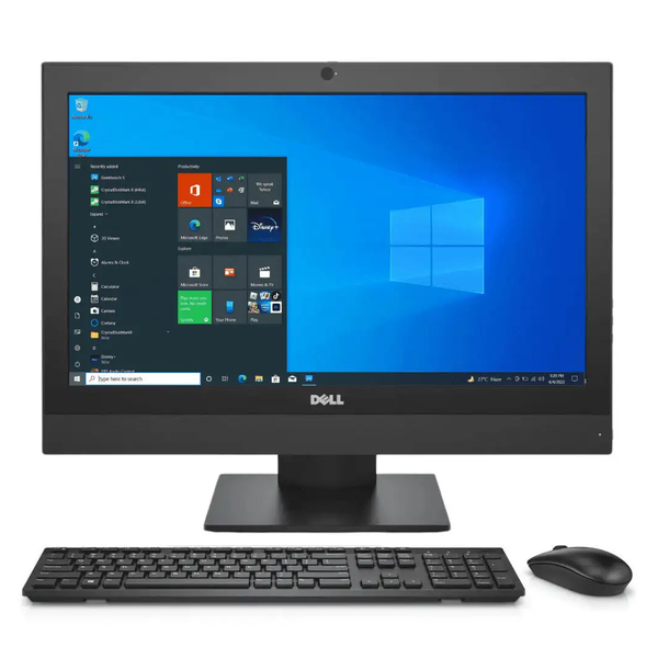 Certified Pre-Owned-Dell OptiPlex AIO 5250 i5 6th Gen With 256 SSD+Win 11