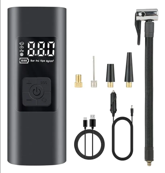 Portable Electric Air Pump - Fast, Compact &amp; Rechargeable