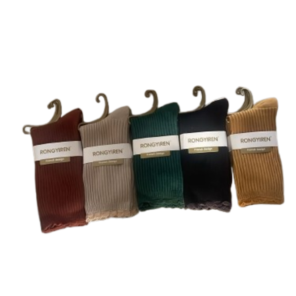 10 Pairs of Fashionable Cotton Women's Socks