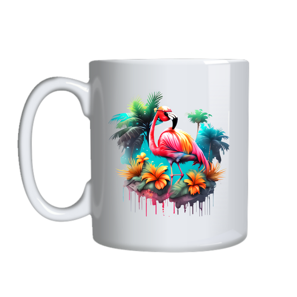 Cool Vibe Coffee Mugs Trendy Flamingo Lovers Graphic Birthday Present 035