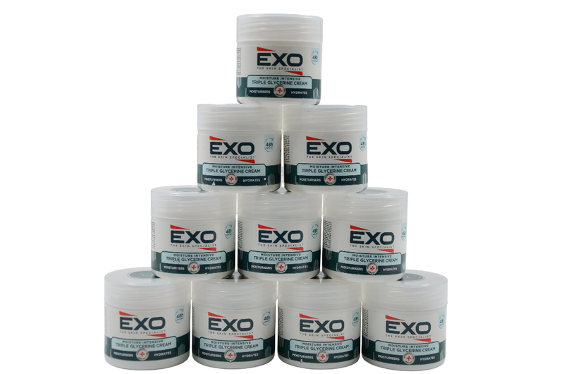 EXO Moisture Intensive Triple Glycerine Cream 50ml (10 PACK)