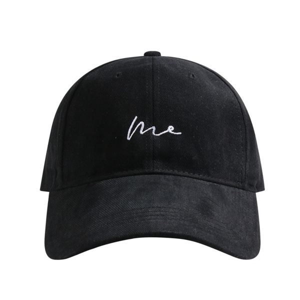 65cm Korean-Style Letter Embroidered Baseball Cap
