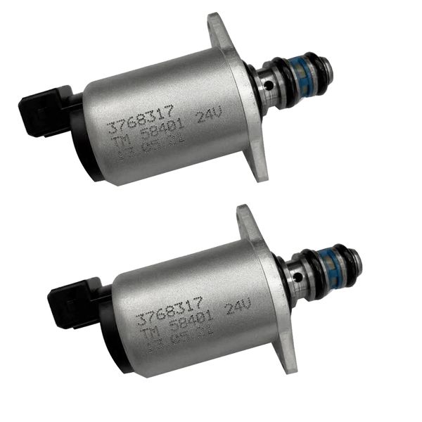 2 Pcs 376-8317 24V Proportional Solenoid Valve Compatible with Universal