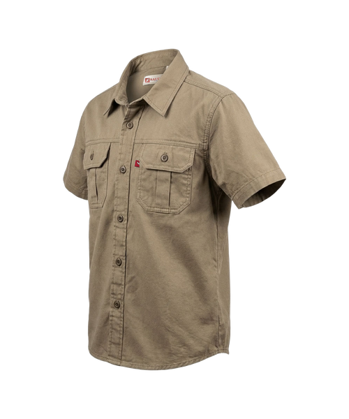Salty - Kids Bush Shirt - Khaki