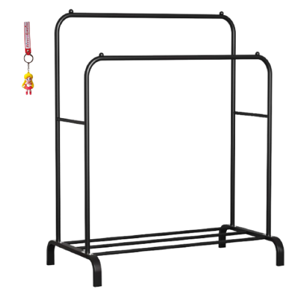 Multifunctional Double Rail Clothing Rack Shop Today. Get it