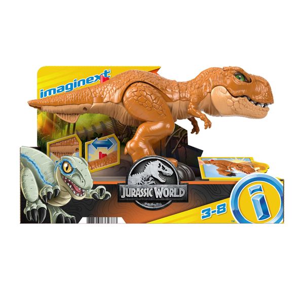 Imaginext Jurassic World Thrashin' Action T.Rex Dinosaur