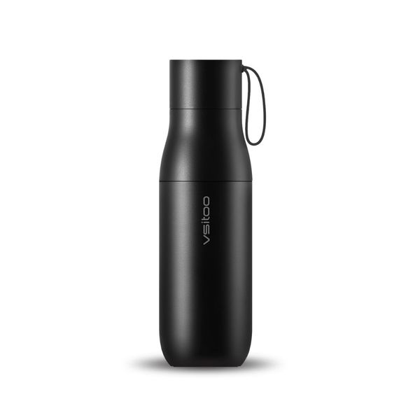 Vsitoo S1 Pro Insulated Smart Travel Bottle with UV cleaning with App