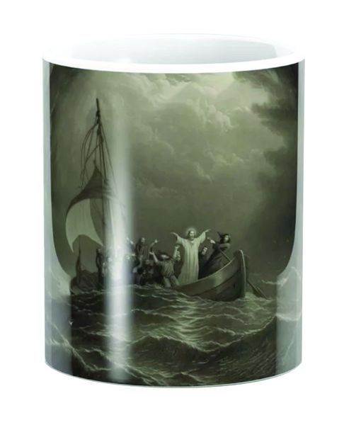 PepperSt Mug - Christ stilling the tempest