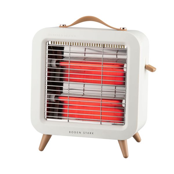 Boden Stark Infrared Bar Heater With Safety Tip Over Switch